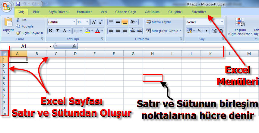 Microsoft Excel Kullanımı