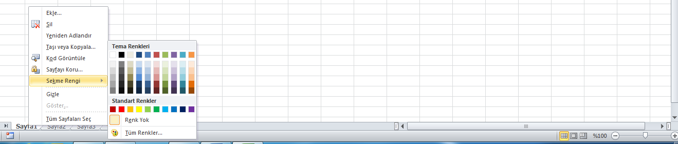 Excel Dosyası