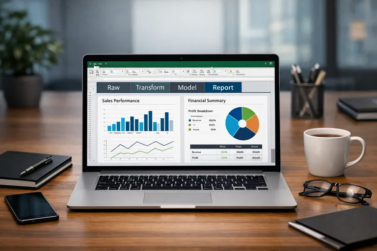 FOTO: Excel ile Kurumsal Raporlama Temeli: Doğru Tablo Yapısı ve Rapor Akışı