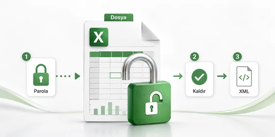ZIP olarak açılmış xlsx dosya ağacı sol xl worksheets klasörü sağda sheet1 xml sheet2 xml dosya listesi