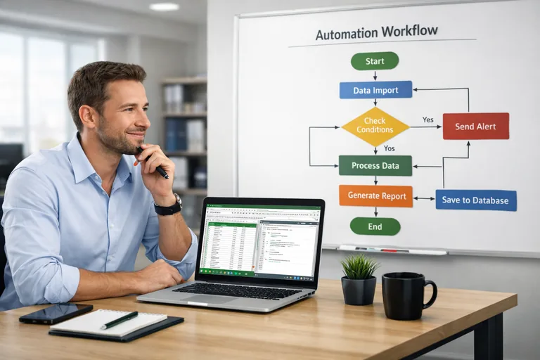 Excel VBA ile Otomasyon Mantığı: Tekrarlı İşleri Sürece Dönüştürmek FOTO: Excel VBA ile Otomasyon Mantığı: Tekrarlı İşleri Sürece Dönüştürmek