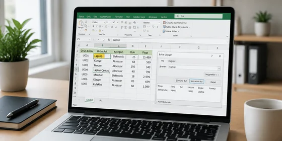 Excel arama yöntemi seçim akış şeması Bul filtre sıralama DÜŞEYARA Power Query altı senaryo karar dalı