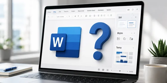Word Giriş sekmesi Stiller galerisi, Başlık 1 Başlık 2 Normal ve Alıntı stilleri önizlemesi