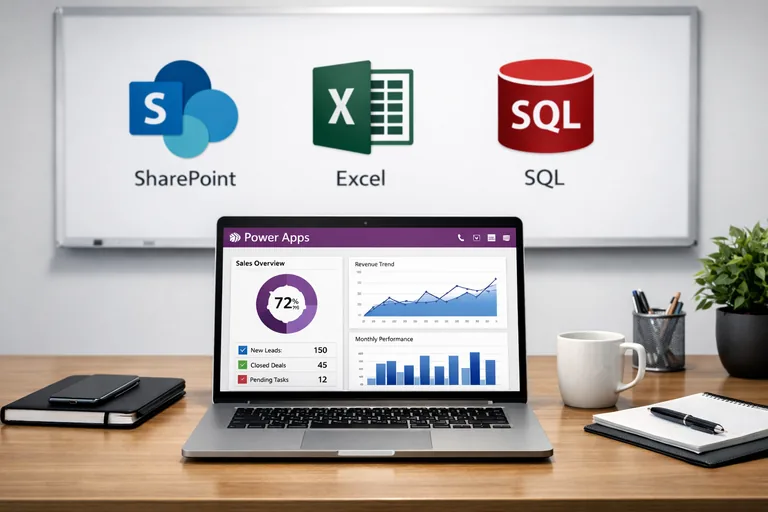 Power Apps’te Veri Kaynağı Seçimi: SharePoint, Excel, SQL Yaklaşımı FOTO: Power Apps’te Veri Kaynağı Seçimi: SharePoint, Excel, SQL Yaklaşımı