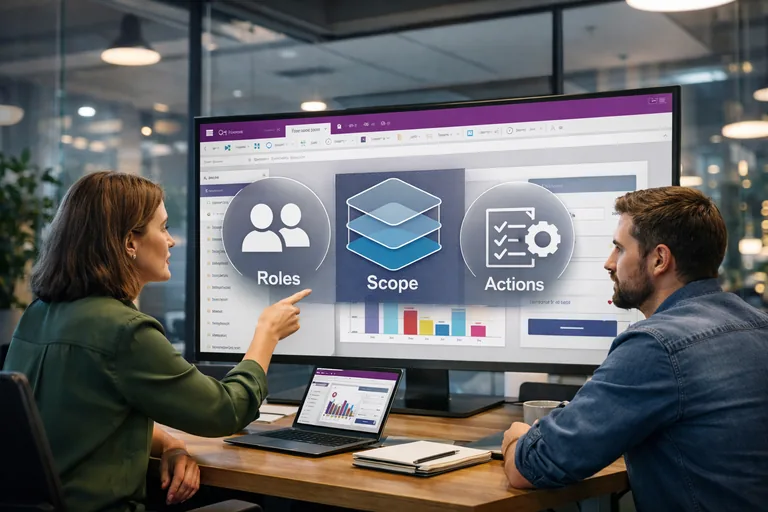 Power Apps’te Yetkilendirme Mantığı: Rol Bazlı Görünürlük ve Kontrol FOTO: Power Apps’te Yetkilendirme Mantığı: Rol Bazlı Görünürlük ve Kontrol