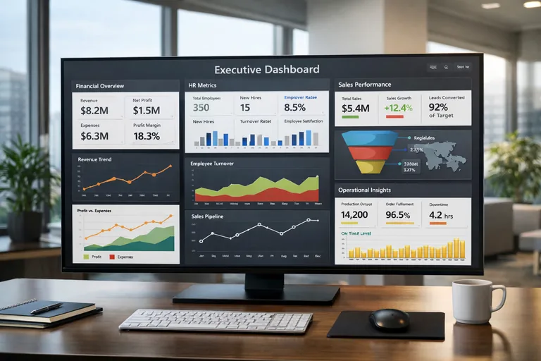 Power BI Sektör Örnekleri: Finans, İK, Satış ve Operasyon Raporları FOTO: Power BI Sektör Örnekleri: Finans, İK, Satış ve Operasyon Raporları