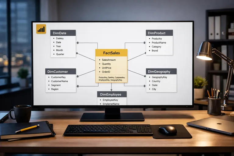 FOTO: Power BI Veri Modeli: Yıldız Şeması ile Doğru Analiz Kurgusu