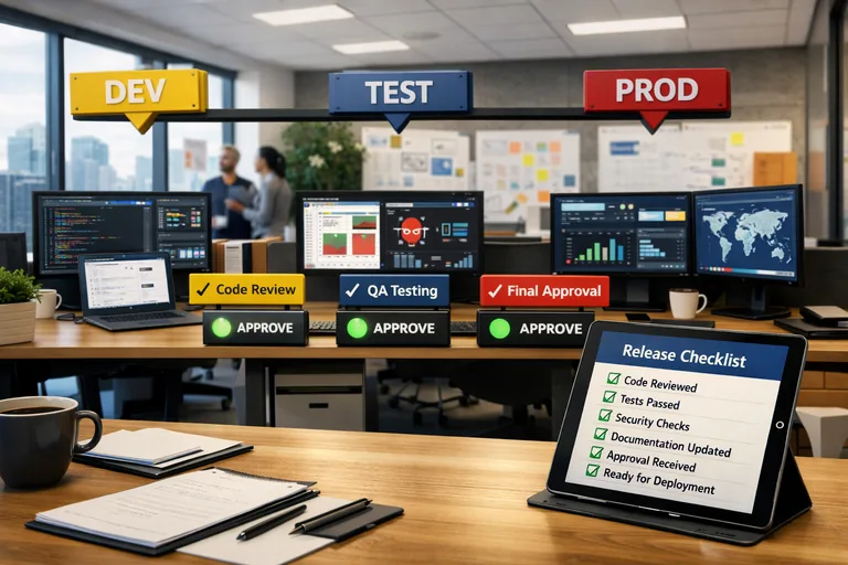 Geliştirme test üretim arasında kontrollü sürüm Geliştirme, test ve üretim ortamlarında rapor sürümlerinin kontrollü olarak ilerlemesi